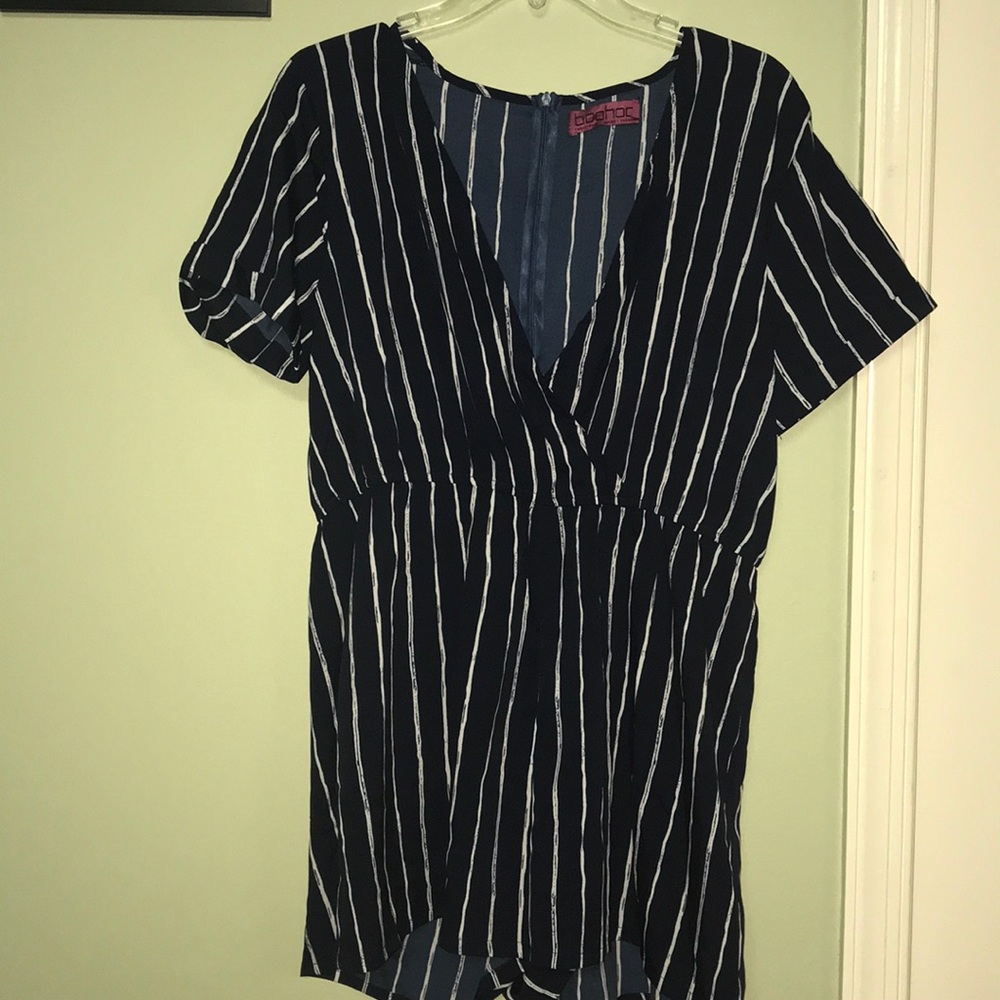 NEW PLUS SIZE striped romper!!!